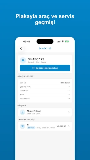 Baktam — Plakayla araç ve servis geçmişi
